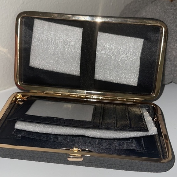 CellularOutfitter Bow Clutch Wallet Hideaway Wristlet - Picture 4 of 5